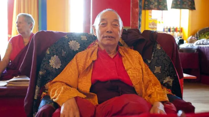Very dramatic teaching by the Venerable Gyatrul Rinpoche