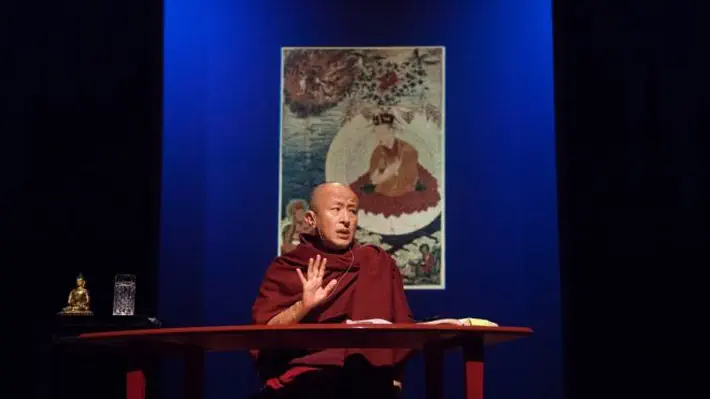 Dzongsar Jamyang Khyentse Rinpoche interviewed by Barry Boyce about Chogyam Trungpa Rinpoche just before the Transcending Madness teachings.