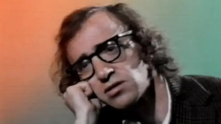 Woody Allen amuses himself by giving untruthful answers in unaired 1971 TV interview